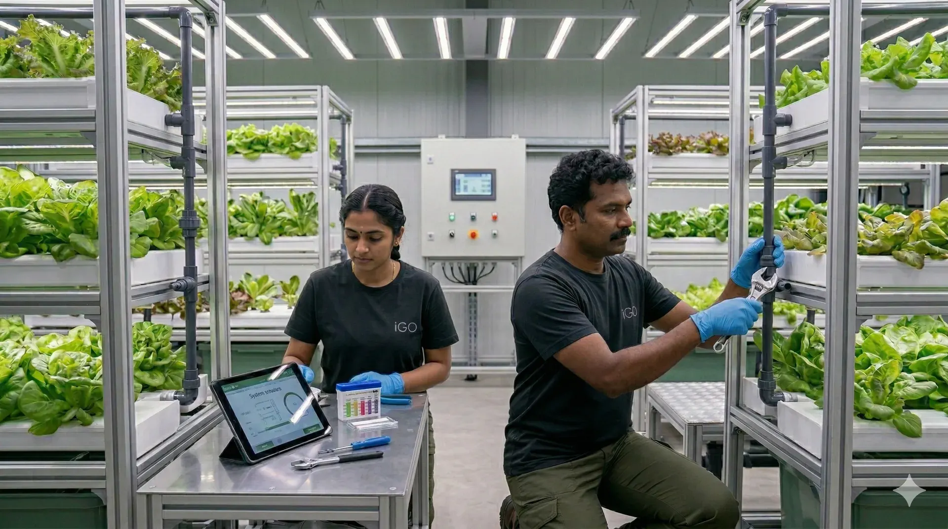 Commercial Hydroponic Farms